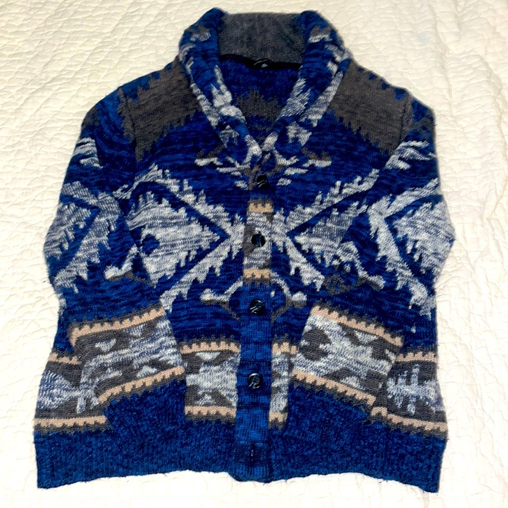 Adam Levine Cardigan native print